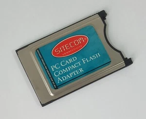 SITECOM Compact Flash Adaptateur CF Carte PC PCMCIA PC-201 - Photo 1/3