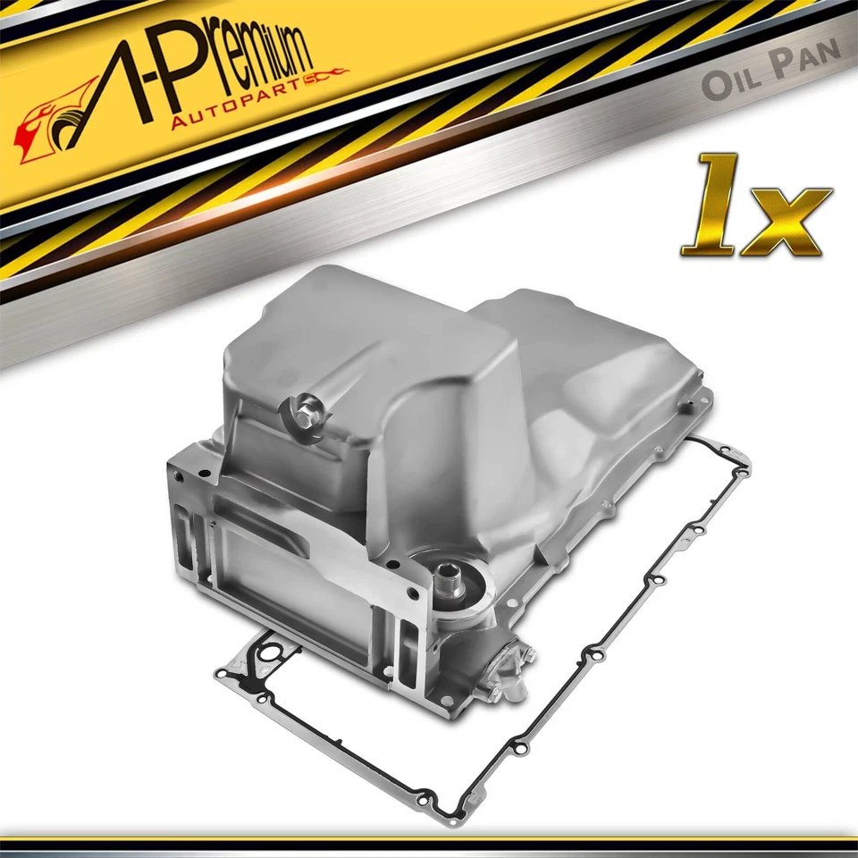 Cacerola de aceite del motor con junta para Chevy Express Silverado GMC Savana Sierra Cadillac Foto 1 de 2