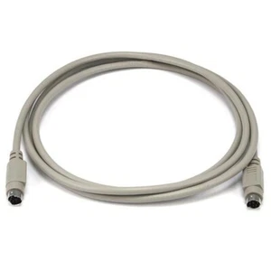 6FT - 50FT PS/2 Mini DIN6 MDIN 6 6-Pin Male to Male Mouse Keyboard Cable Cord - Picture 1 of 6