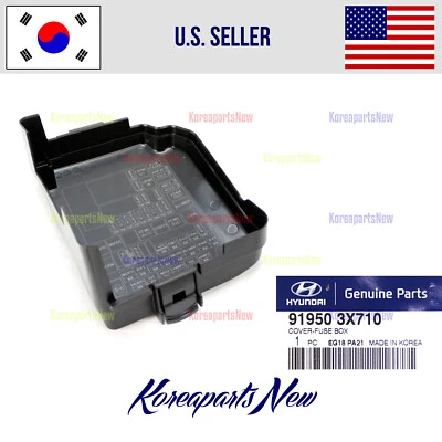 Cubierta superior caja de fusibles motor 919503X710 ⭐GENUINO⭐ Hyundai Elantra 2011-2016 Foto 1 de 2