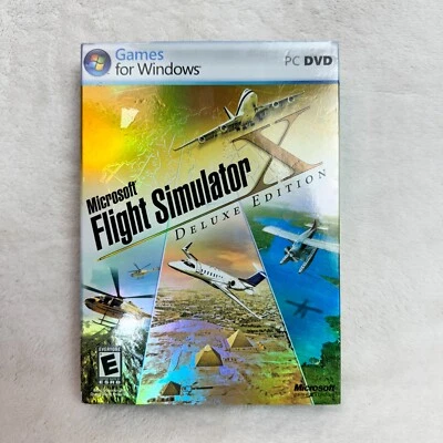 Microsoft Flight Simulator X: Deluxe Edition (Windows PC DVD 2006) - Image 1 of 4