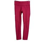 Pantalon legging femme Outdoor Voices 7/8 en polyester rose spandex taille XS   