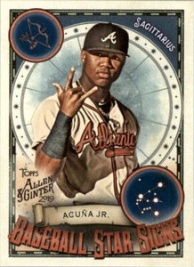2019 TOPPS ALLEN AND GINTER BASEBALL STAR SIGNS ASSORTED SINGLES U-PICK