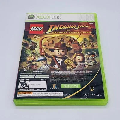 Lego Indiana Jones Kung Fu Panda Dual Pack Xbox 360 CIB w/ 2-Disc Manuals Insert - Image 1 of 4