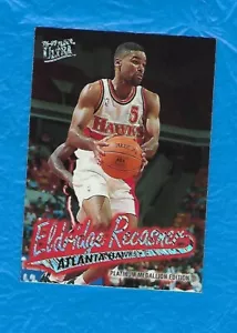 ELDRIDGE RECASNER 1996-97 FLEER ULTRA PLATIN MEDAILLON #P-154 ATLANTA FALKEN - Bild 1 von 2