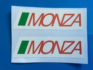 2x Monza Racing Kit Vinyl Aufkleber 90mm x 26mm - Lambretta, GP, Li, SX - Bild 1 von 1
