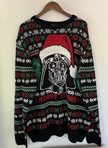 Star Wars DARTH VADER CHRISTMAS SWEATER Men’s Size 2XL (50-52) - Picture 1 of 6