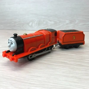 Trenino Thomas & Friends Trackmaster James & Tender testato funzionante - Foto 1 di 10