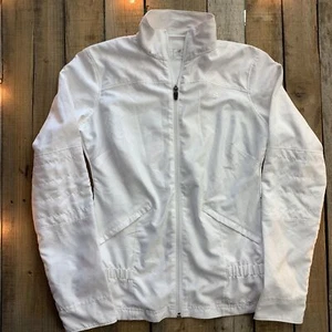 New Balance Women’s Zip Up Tennis Jacket Size Extra Small White - Picture 1 of 7