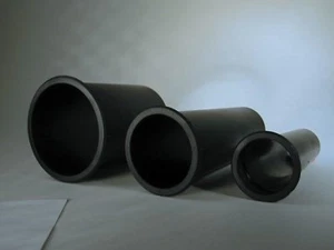 TUBO BASS REFLEX BR 70/SW 185 ABS NEGRO - Imagen 1 de 2