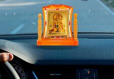 Hanuman Idol | Bajrang Bali Murti Acrylic Religious Frame for Car Dashboard