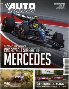 AUTO HEBDO n°2416 07/06/2023 GP ESPAGNE 24h du MANS INDYCAR DETROIT F2 F3 BARCEL - Imagen 1 de 1