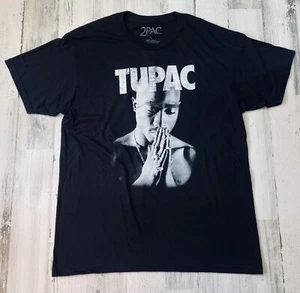Tupac Shakur Herren Large Official Licensed 2Pac Prayer Graphic Rap Tee T-Shirt - Bild 1 von 3