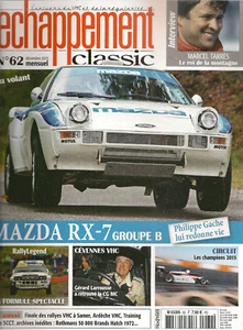 AUSPUFF CLASSIC 62 TEST MAZDA RX-7 GrB 1984 MARCEL TARRES ROTHMANS 50000 - Bild 1 von 2