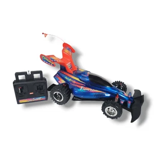 Vintage Radio Shack Off-road Flame Thrower Radio Controlled RC Car 2 Speed - Picture 1 of 16