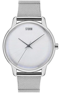 Storm London SOLAREX Silver Men's Steel Watch - Picture 1 of 1