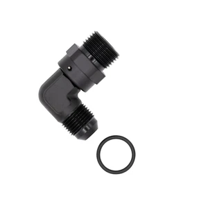 Adaptador giratorio macho Flo Supply 10AN ORB 90 grados macho a 8AN - Imagen 1 de 1