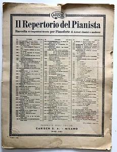 carish DAS REPERTOIRE DES PIANISTEN KLAVIERSAMMLUNG 1943 - Bild 1 von 1