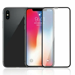 For iPhone 15,14,12 Shock Proof Full Coverage Twin Pack Tempered Glass Protector - Picture 1 of 5