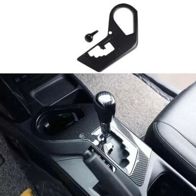 Отделка крышки переключения передач для консоли из углеродного волокна для Toyota RAV4 ABS 2016 2017 2018 годов выпуска - Изображение 1 из 4