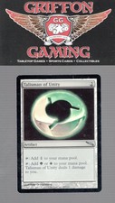 Talisman of Unity Foil Mirrodin Rare Light Play