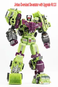 New Jinbao Oversized Devastator Gravity Builder With Upgrade Kit 2.0 No Box - Picture 1 of 9