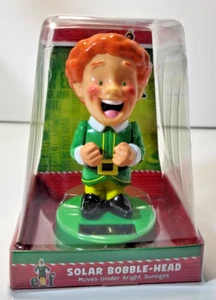 Buddy the Elf Will Ferrell Christmas Solar Bobblehead Figure - Picture 1 of 7