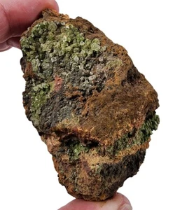 Conichalcite Crystal Natural Mineral Specimen 102.2 grams - Picture 1 of 3