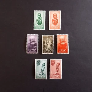 COLONIE SPAGNOLE - RIU MUNI 1963/ SOGGETTI VARI - N. 7 VALORI INTEGRI MNH** - Imagen 1 de 2