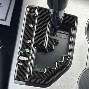 Real Carbon Fiber Gear Shift Panel Frame Cover Trim For Toyota Camry 2012-2014 - Picture 1 of 9
