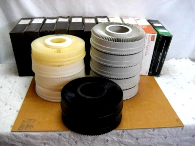 Eleven (11) Vintage Sears Rotary Carousel 100 Slide Trays w/Boxes Lot of 11 - Image 1 of 4