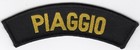 Piaggio Scooter Woven Badge Patch 35mm x 110mm UK Manufactured