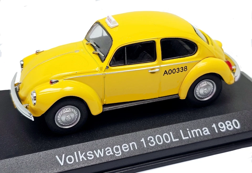 Emblemático LIMA Perú Taxi 1980 VW VOLKSWAGEN 1300L Escala 1:43 Norev Coleccionables Foto 1 de 1