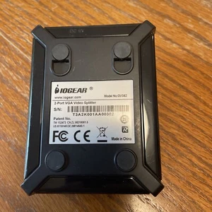 IOGEAR GVS62 2 PORT VGA VIDEO SPLITTER kein Adapter - Bild 1 von 3