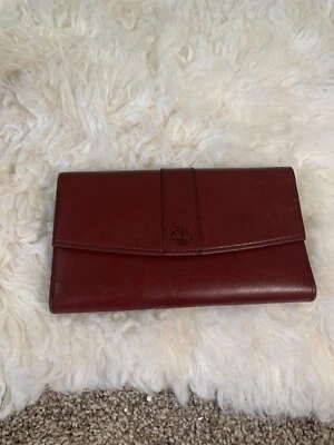 Timberland Cartera con Solapa Bolso sin asas Organizador CHEQUERA Foto 1 de 4