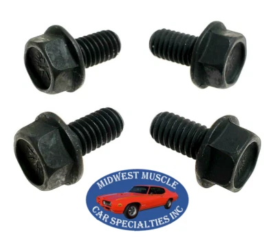 GM GMC Motor Ventilador de Enfriamiento Hoja Embrague Grado 8 Pernos Radiador Hardware 4 piezas A11 Foto 1 de 4