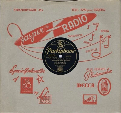 DUKE ELLINGTON Misty Mornin' / The Blues With... German 1936 Parlophone R 2258 - Image 1 of 3