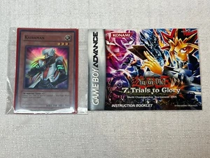 Yu-Gi-Oh 7 Trials to Glory Nintendo Game Boy Advance nur Handbuch und Promo Karten - Bild 1 von 12