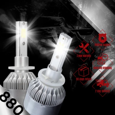 XENTEC LED HID Foglight Conversion kit 899 6000K for 1997-2004 Dodge Dakota - Image 1 of 4