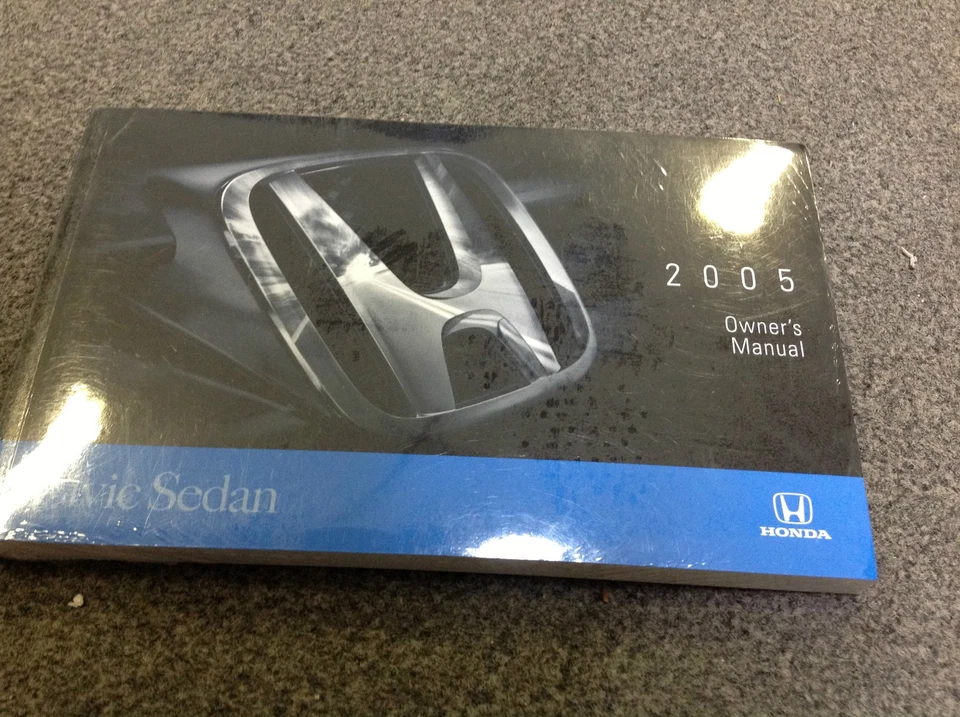 2005 Honda Civic Sedan Propietarios Manual Fábrica OEM Libros Nuevo OEM X - Imagen 1 de 1