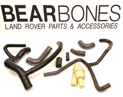Land Rover Discovery 2 TD5  Radiator Hose & thermostat Kit PEM100990 PEH101080 - Image 1 of 4