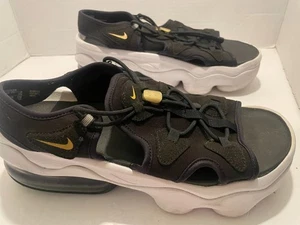 Nike Air Max Koko Black & White Platform Sandals Size 10 - Picture 1 of 16