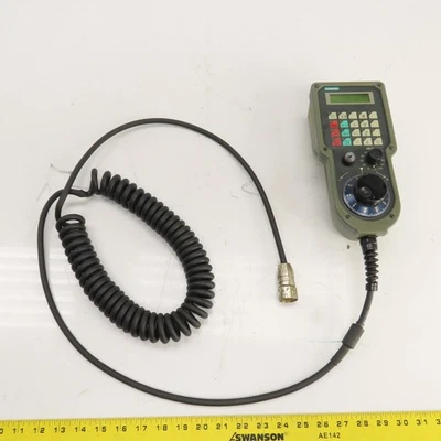 Unité Portative HMI Siemens 6FX2007-1AE04 Sinumerik 24VDC Avec Câble - Photo 1/4