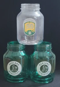 Lot of 3 Oakland Athletics A's Souvenir Margarita & Beerfest Cups - Picture 1 of 4