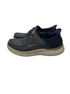 SKECHERS Hasting Niko - Navy - Mens Slip -ins Air Cooled Memory Foam Sz US 12 - Picture 1 of 9