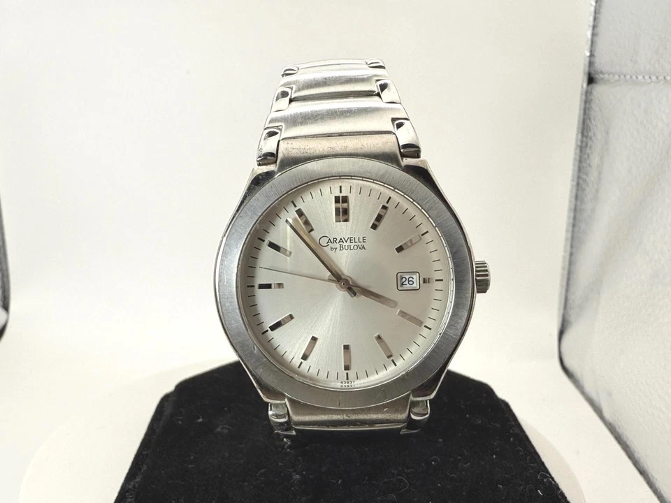 Caravelle bu Bulova Hombre Cuarzo 43B37 37mm Estuche Foto 1 de 4