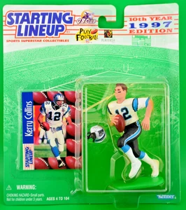 1997 Kenner NFL Starting Lineup Kerry Collins Carolina Panthers NIB - Picture 1 of 2