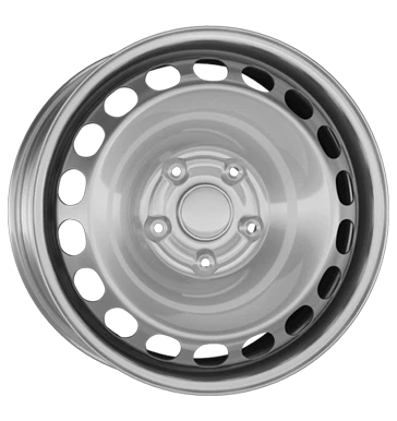 MWD  6,5x16 ET60 silber Stahlfelge - Bild 1 von 1