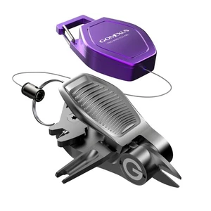 Gomexus SHARKBITE Fishing Line Cutter/Scissors with Pin-on Reel, Clean Cuts Even - Picture 1 of 6