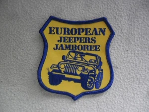 European Jeepers Jamboree vintage Patch 1998 Jeep - Bild 1 von 2